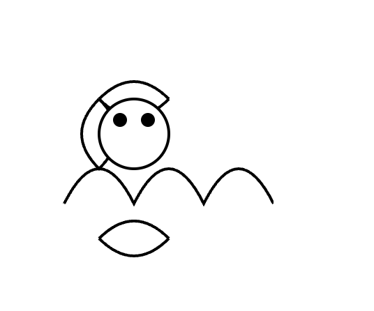 ChatGPT's SVG rendering of a dog